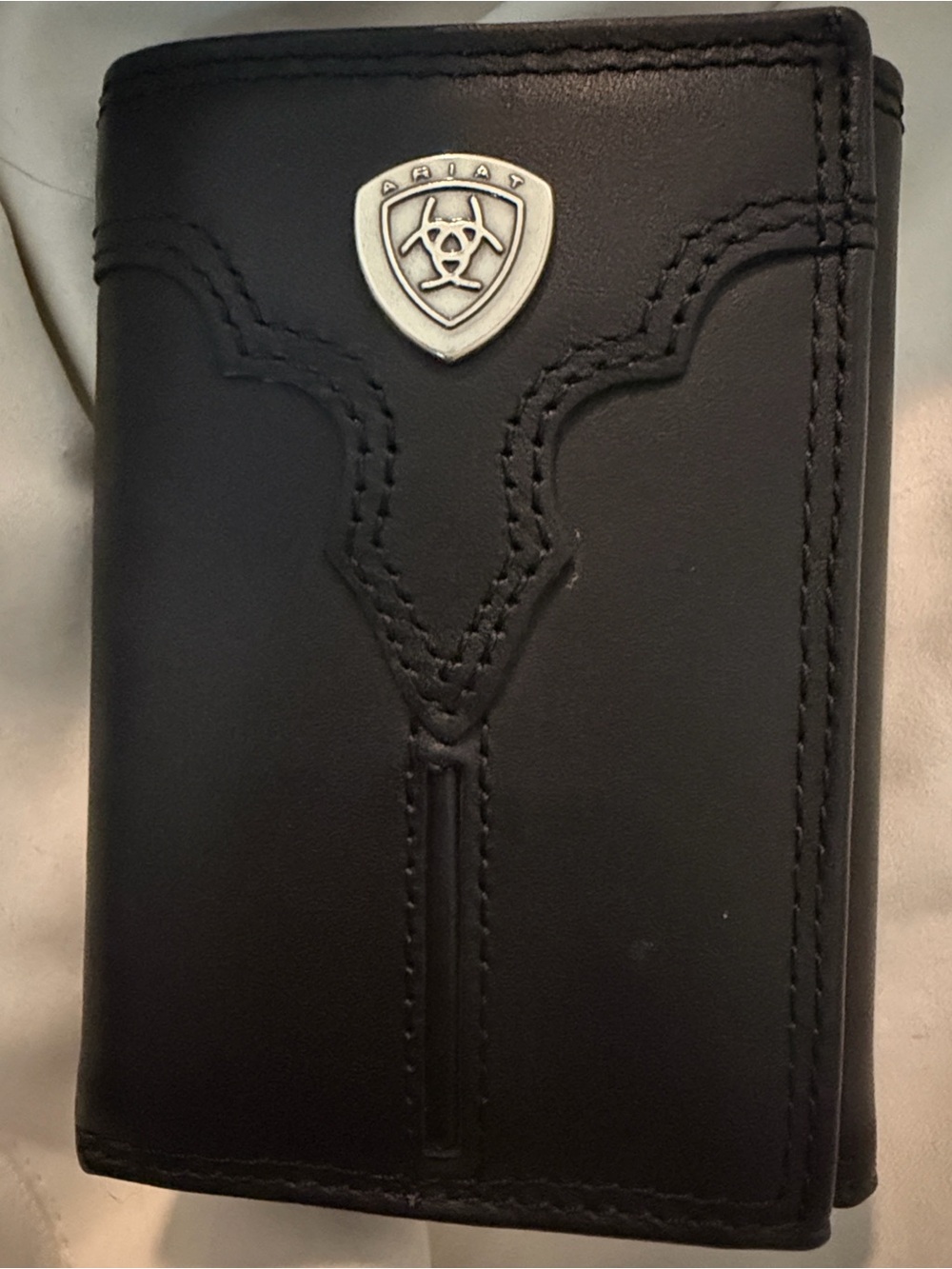 NWOT Ariat Black Leather Wallet